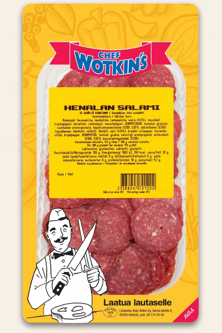 Pepperoni tanko Lihatukku Veijo Votkin Oy